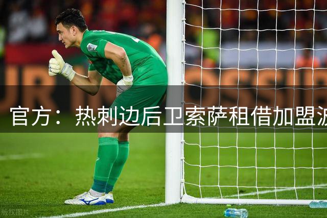 官方：热刺边后卫索萨租借加盟波尔图，租期一个赛季